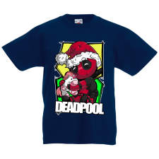 Fruit of the Loom Karácsonyi sapkás deadpool - Gyerek Póló gyerek póló