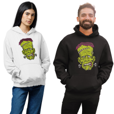 Fruit of the Loom, Kariban Frankenstein - Unisex Kapucnis Pulóver női pulóver, kardigán