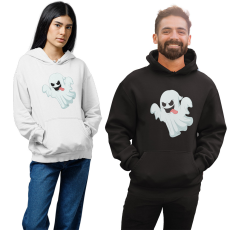 Fruit of the Loom, Kariban Gúnyos szellem - Unisex Kapucnis Pulóver