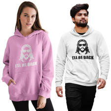 Fruit of the Loom, Kariban I'll be back - Unisex Pulóver női pulóver, kardigán