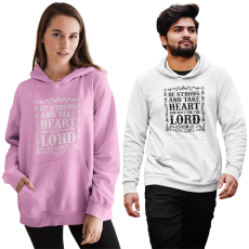 Fruit of the Loom, Kariban Jézusra várva - Unisex Pulóver