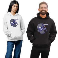 Fruit of the Loom, Kariban Kis kaszás - Unisex Kapucnis Pulóver