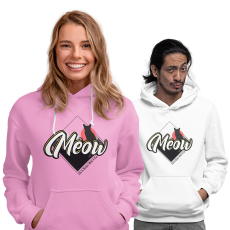 Fruit of the Loom, Kariban Life is better with a cat - Unisex Pulóver