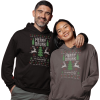 Fruit of the Loom, Kariban Merry drunk - Unisex Kapucnis Pulóver