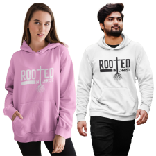 Fruit of the Loom, Kariban Rooted in Christ - Unisex Pulóver női pulóver, kardigán