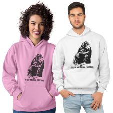 Fruit of the Loom, Kariban Stop animal testing - Unisex Pulóver női pulóver, kardigán