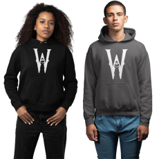 Fruit of the Loom, Kariban Wednesday Addams - Unisex Kapucnis Pulóver
