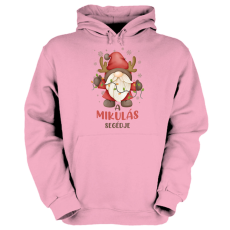 Fruit of the Loom Mikulás segédje - Unisex Kapucnis Pulóver