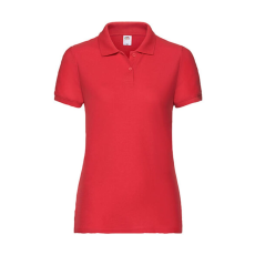 Fruit of the Loom Női Galléros póló Rövid ujjú Fruit of the Loom 65/35 Polo Lady-Fit - XL, Piros