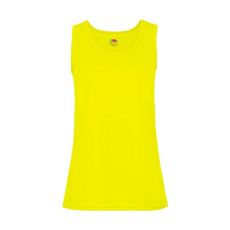 Fruit of the Loom Női póló Ujjatlan Fruit of the Loom Performance Vest Lady-Fit - 2XL, Világos sárga