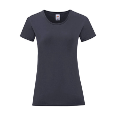 Fruit of the Loom Női rövid ujjú póló Fruit of the Loom Ladies' Iconic 150 T -2XL, Mély sötétkék (navy)