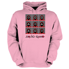 Fruit of the Loom Squid Game csak egy maradhat - Unisex Kapucnis Pulóver