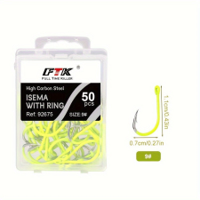  FTK 50db rozsdamentes acél horgok horog