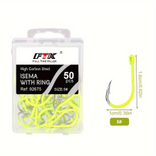  FTK 50db rozsdamentes acél horgok horog