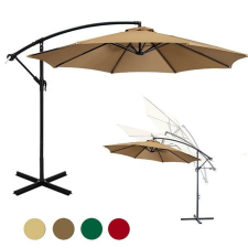  Függő napernyő 2,7 m átmérő - 4 színben kerti bútor