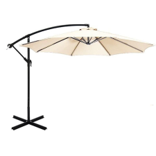  Függő napernyő 2,7 m átmérő - Krém kerti bútor