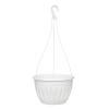  Függő virágtartó akasztóval 23×35.2cm 3.3L Szín: Fehér