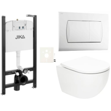 Függő WC szett világos falakhoz / válaszfalhoz SAT Fusion SIKOJSTORFU1 szaniter