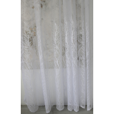  Függöny méteráru Jacquard Életfa minta 180cm magas Fehér méteráru