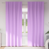  Függönyök függönyökkel 2 pcs Lila 225 x 140 cm Poliészter
