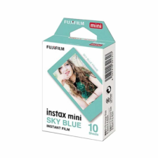 Fuji film Instax Mini Instant Blue Frame 10 db / csomag Fotópapír fotópapír
