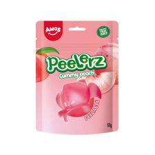 Fuky Csoki Kft Amos gumicukor 65g Peelerz Peach-Barack csokoládé és édesség