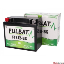 Fulbat FTX12-BS GEL zselés akkumulátor autó akkumulátor