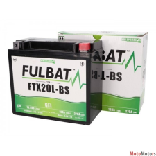 Fulbat FTX20L-BS GEL zselés akkumulátor autó akkumulátor