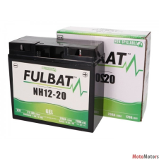 Fulbat NH12-20 / NH12-18 GEL zselés akkumulátor fűnyíró traktorokhoz és gépekhez autó akkumulátor