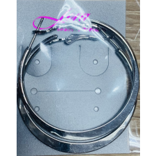  Fülbevaló ezüst sz. karika 4cm/pár fülbevaló