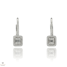Fülbevaló Ponte Vecchio 18 karátos gyémánt fülbevaló - CO1510-30BRW fülbevaló