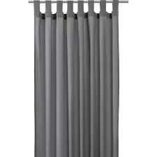 Füles függöny, szürke, 245 cm x 140 cm lakástextília