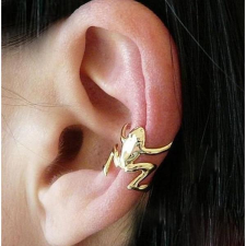  Fülön mászó béka fülbevaló fülbevaló