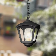 Fumagalli Fumagalli Sicar FMG-SICAR-ROBY-BLK Függeszték 1x23W/E27 IP55 világítás