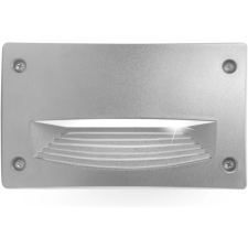 Fumagalli LETI 200 HS LED 3W GX53 szürke kültéri beépíthető falilámpa kültéri világítás