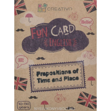 FUN CARD:PREPOSITIONS OF TIME AND P nyelvkönyv, szótár
