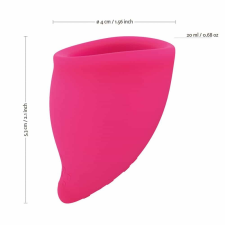 Fun Factory Fun Cup Explore Kit - szilikon menstruációs kehely szett - 2 db (kék-rózsaszín) intim higiénia