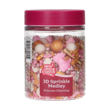 Funcakes 3D szórócukor, Elbüvölő Hercegnő, 70g sütés és főzés