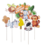 Funcakes 7 darabos papír tortadekoráció - Happy Birthday – Állatok