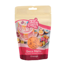 Funcakes Deco Melt, narancssárga, 250 mg sütés és főzés