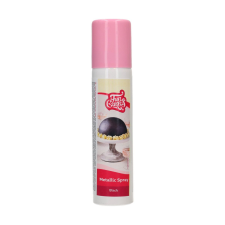 Funcakes metál színű spray, fekete, 100 ml sütés és főzés