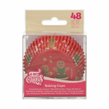 Funcakes muffin papír, Mézeskalács mintás, 48 db sütés és főzés