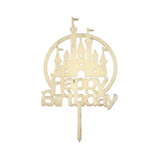 Fundrag Torta beszúró, topper - Happy Birthday (Walt Disney) party kellék