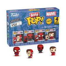 Funko Bitty Pop Marvel S4 Pókember figura szett 4 darabos játékfigura