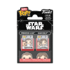 Funko Bitty POP! Star Wars: A Birodalom visszavág 2 darabos szett – Leia &amp; Han