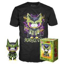 Funko Pocket Pop! & Tee: Dragon Ball Z - Perfect Cell figura és póló (S) játékfigura