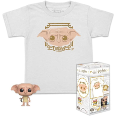Funko Pocket Pop! & Tee: Harry Potterr - Dobby figura és gyerek póló (S)