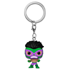 Funko POP figura kulcstartó - Marvel Luchadores Hulk El Furioso kulcstartó