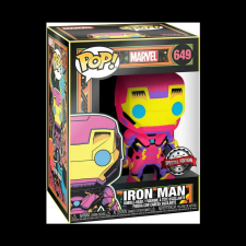 Funko POP! Marvel: Black Light - Iron Man figura #649 játékfigura