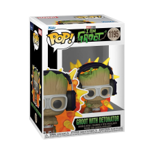 Funko POP! Marvel: I am Groot - Groot w/Detonator figura #1195 játékfigura